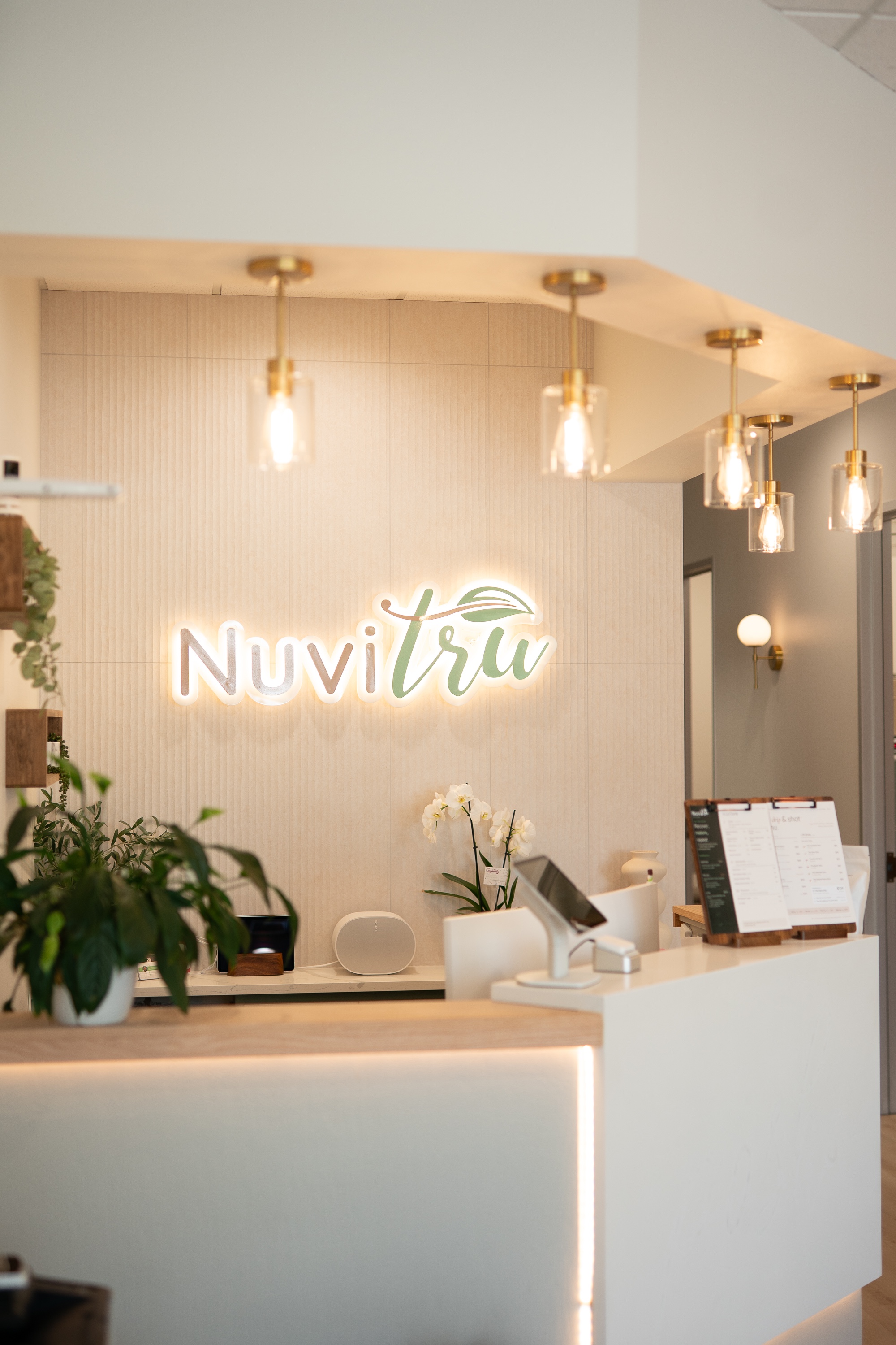 The Nuvitru clinic reception